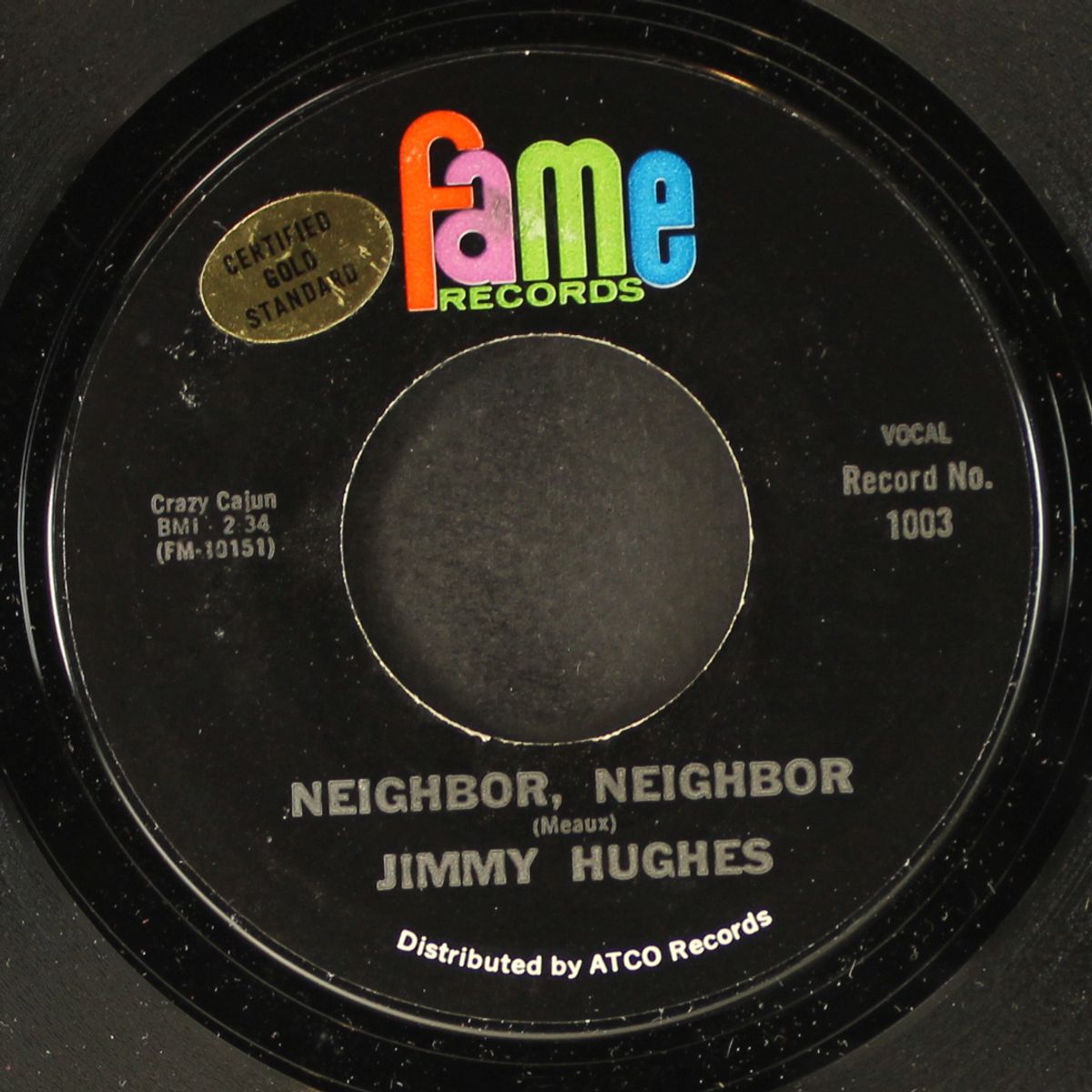 neighbor, neighbor / it's a good thing by JIMMY HUGHES