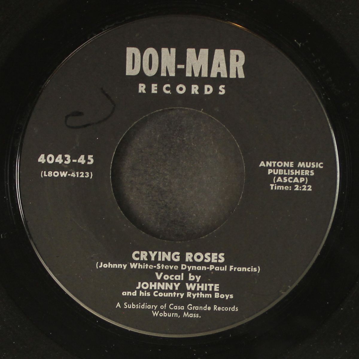 rose in the garden / crying roses by JOHNNY WHITE