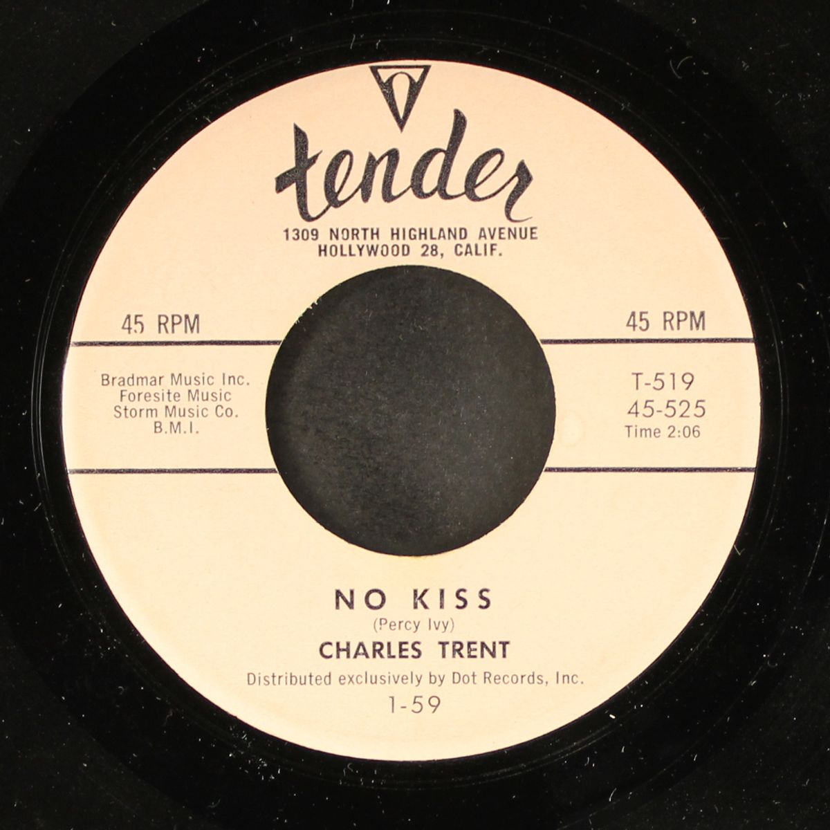 no kiss / can't get over it by CHARLES TRENT