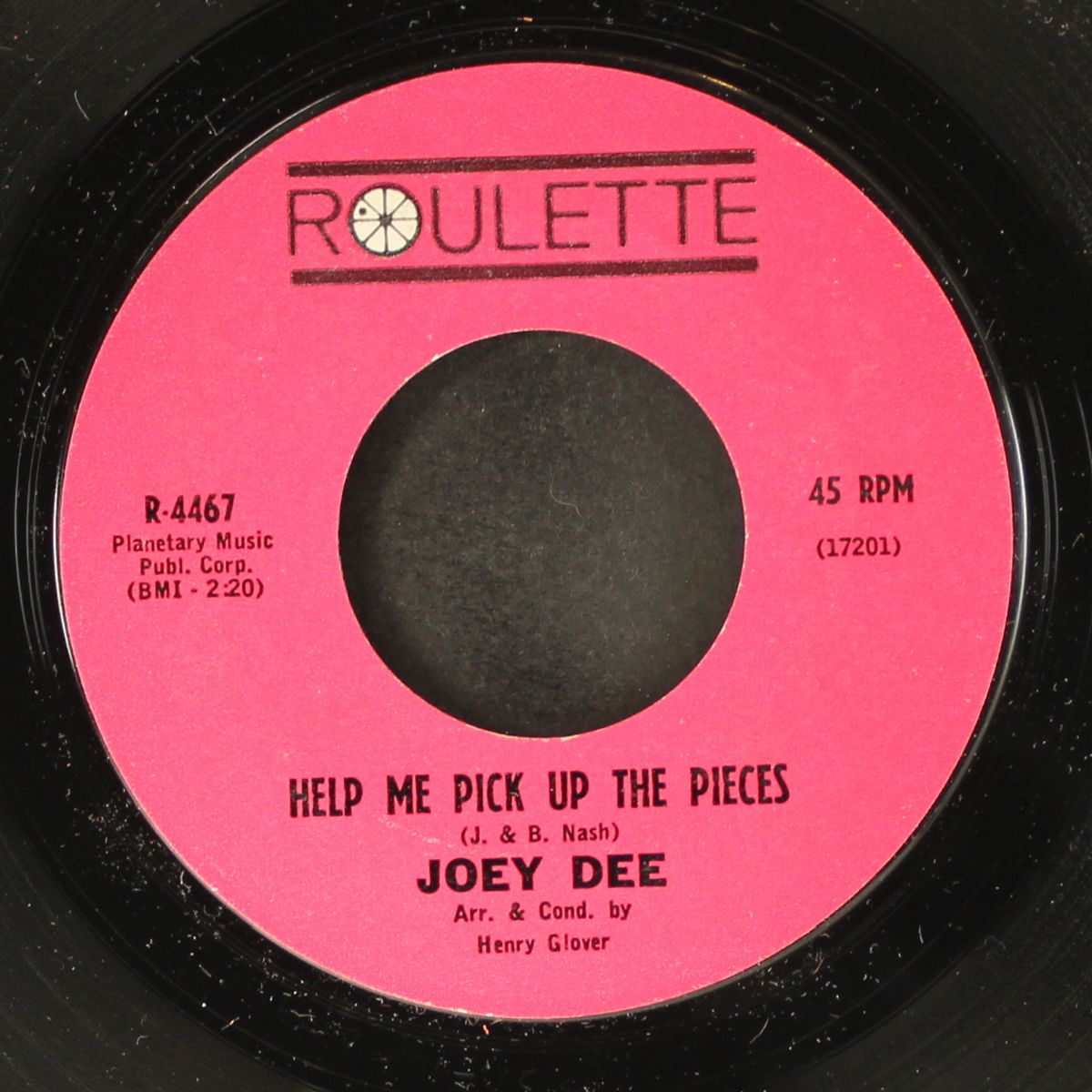 baby, you're driving me crazy / help me pick up the pieces by JOEY DEE