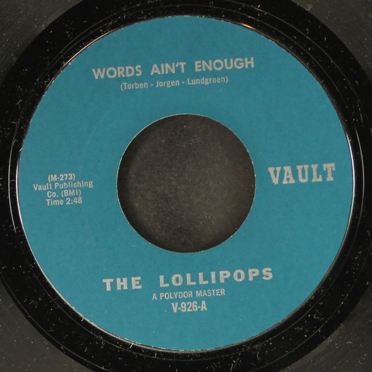 words ain't enough / who cares about me by LOLLIPOPS