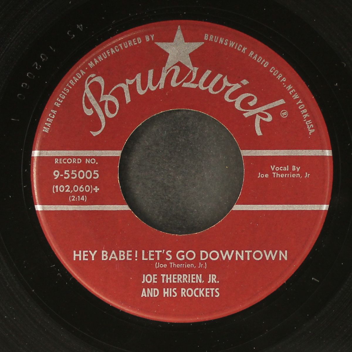 hey babe! let's go downtown / come back to me darlling by JOE THERRIEN, JR.