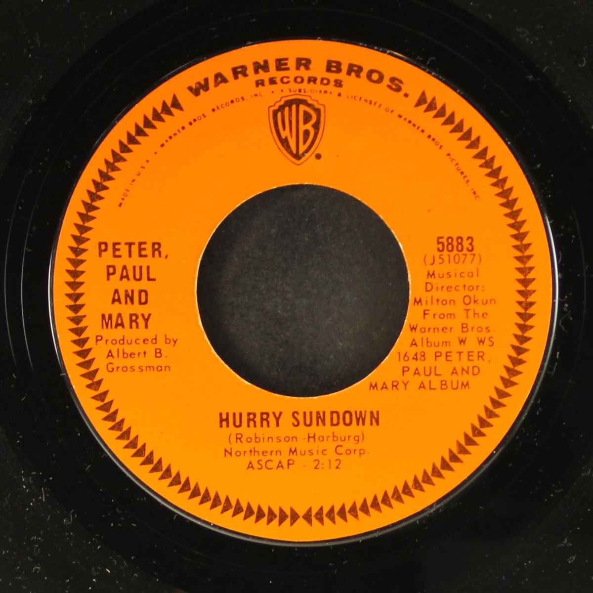 for baby / hurry sundown by PETER, PAUL & MARY