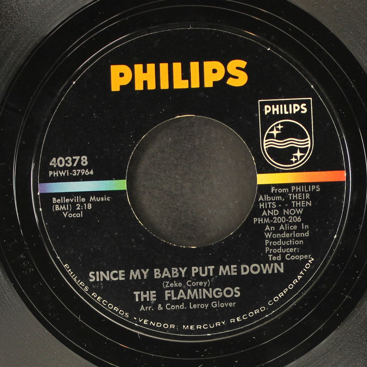 brooklyn boogaloo / since my baby put me down by FLAMINGOS