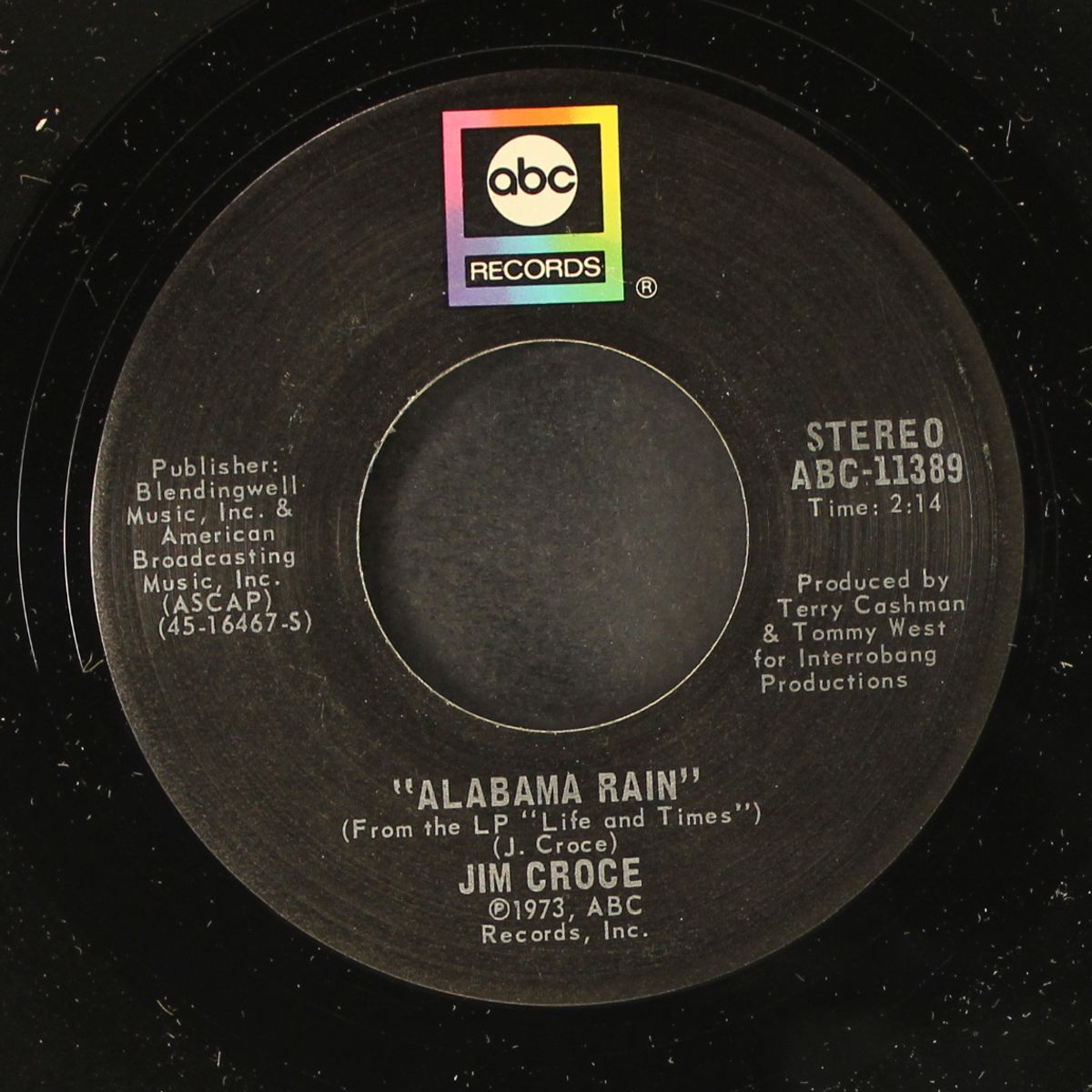 i got a name / alabama rain by JIM CROCE