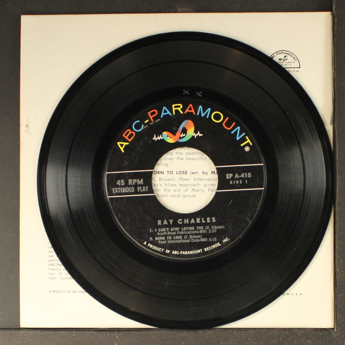 modern sounds in country & western music by RAY CHARLES