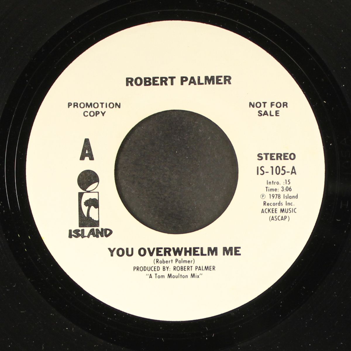 you overwhelm me / same by ROBERT PALMER