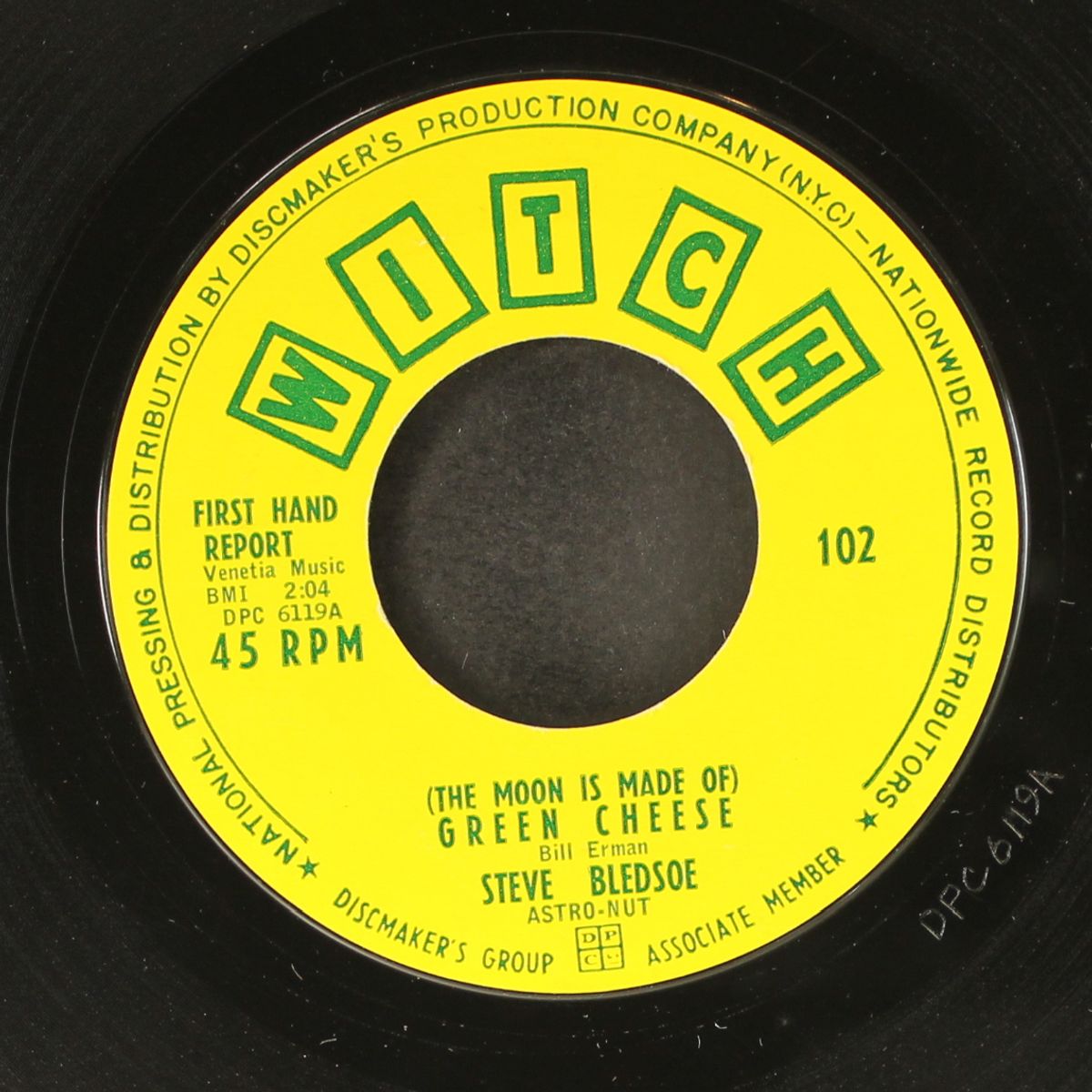 dumb dumb bunny / green cheese by STEVE BLEDSOE
