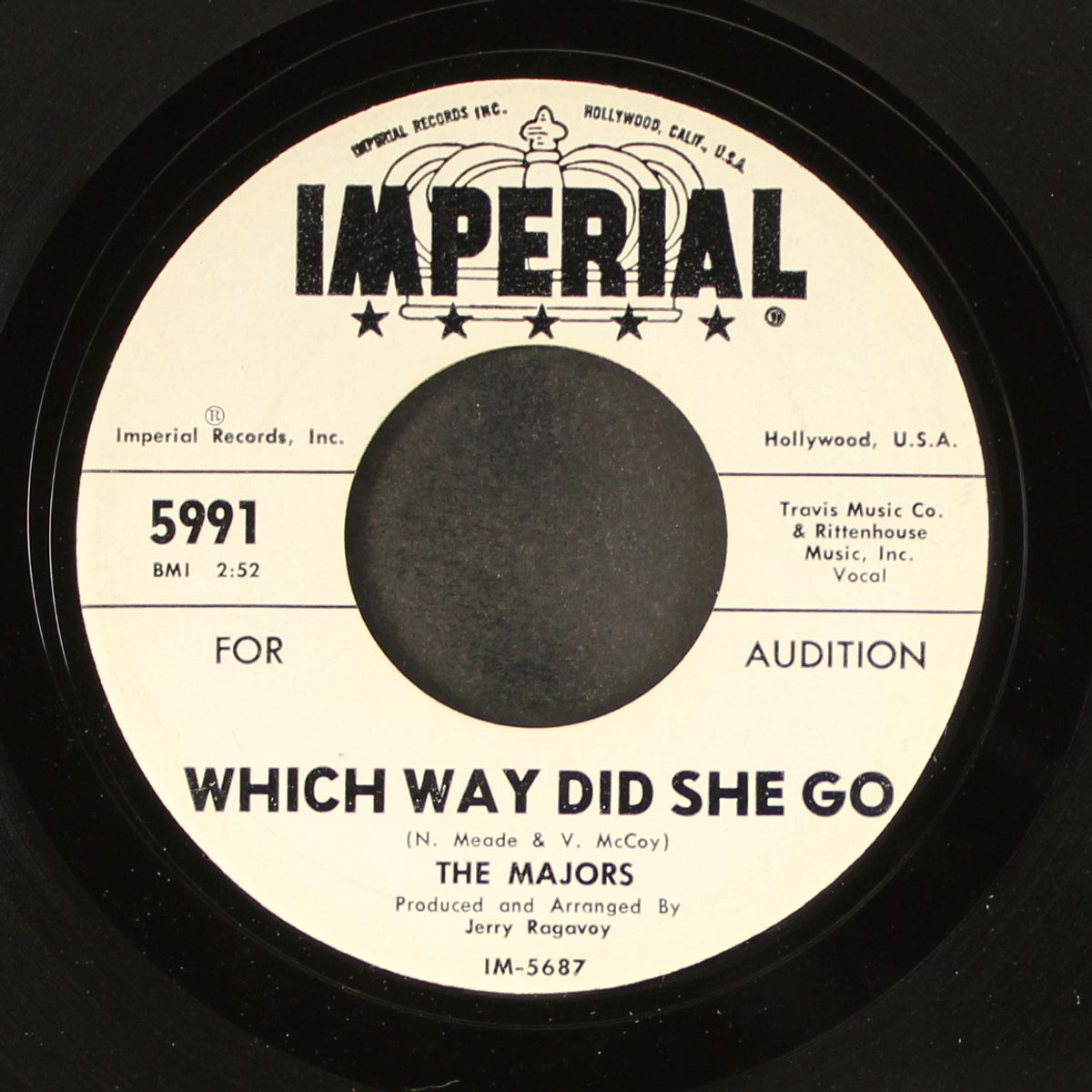 your life begins (at sweet 16) / which way did she go by MAJORS
