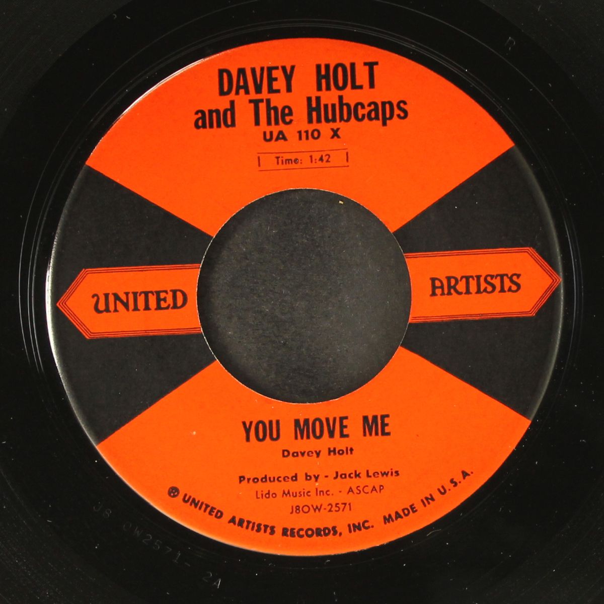 pittery pat / you move me by DAVEY HOLT & HUPCABS