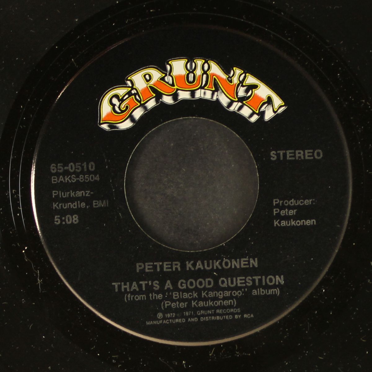 that's a good question / up or down by PETER KAUKONEN