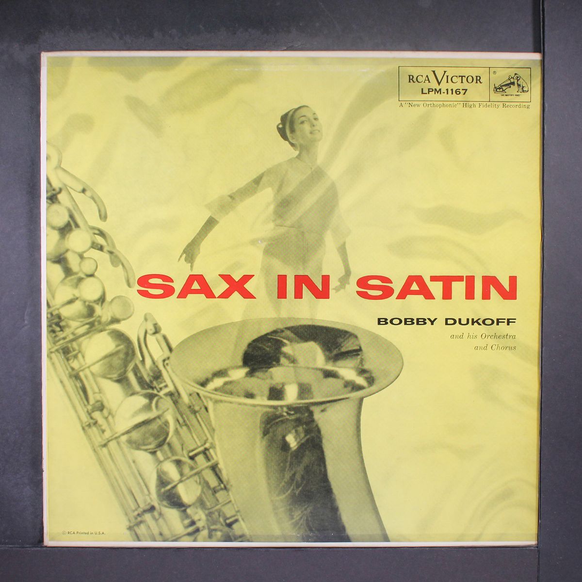 sax in satin by BOBBY DUKOFF