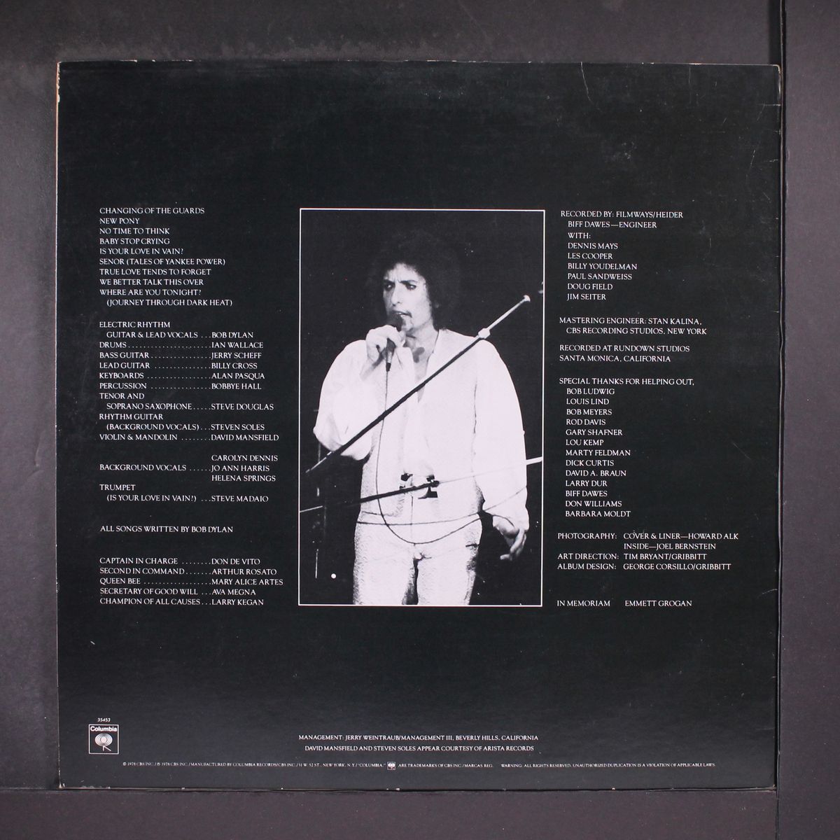 street-legal by BOB DYLAN