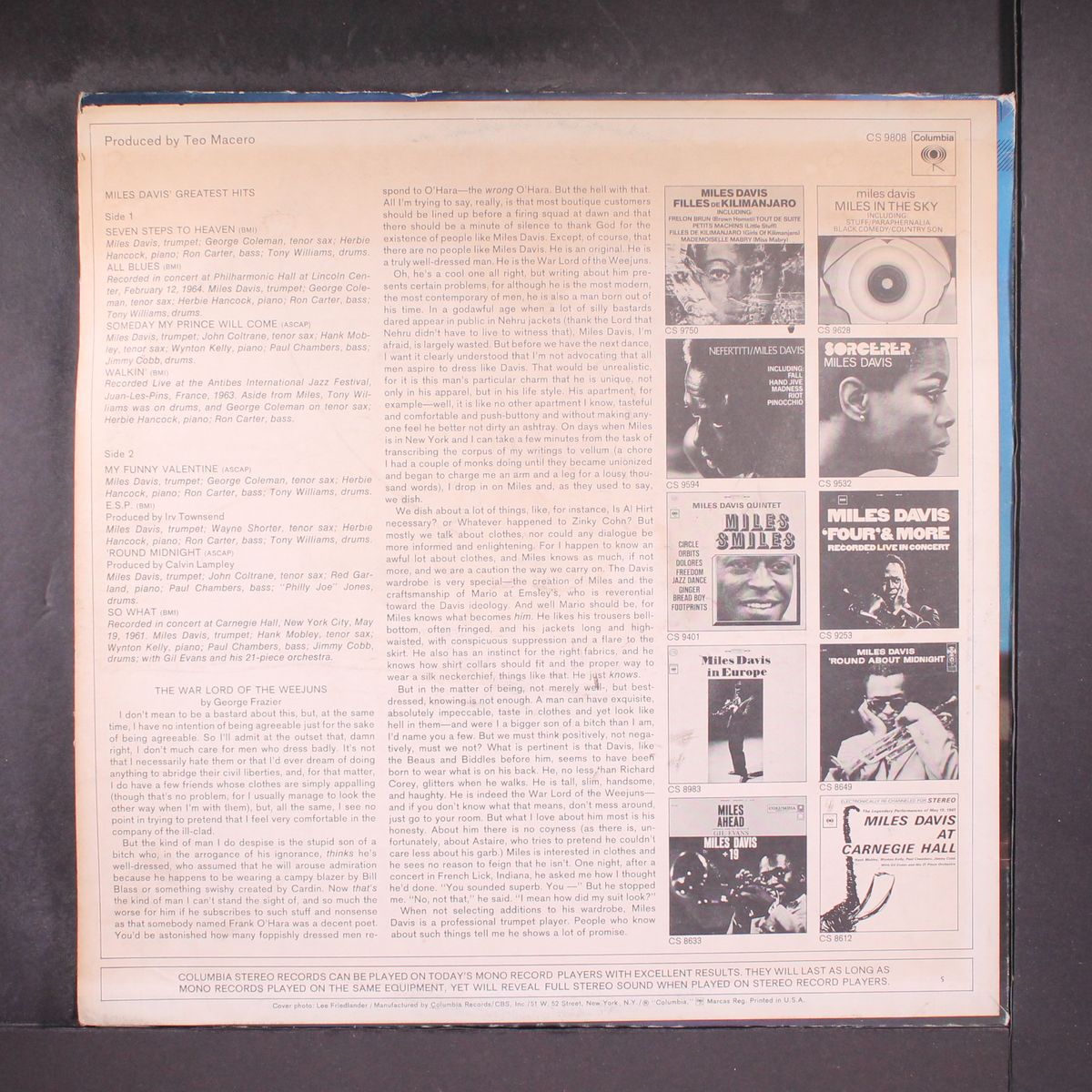 greatest hits by MILES DAVIS