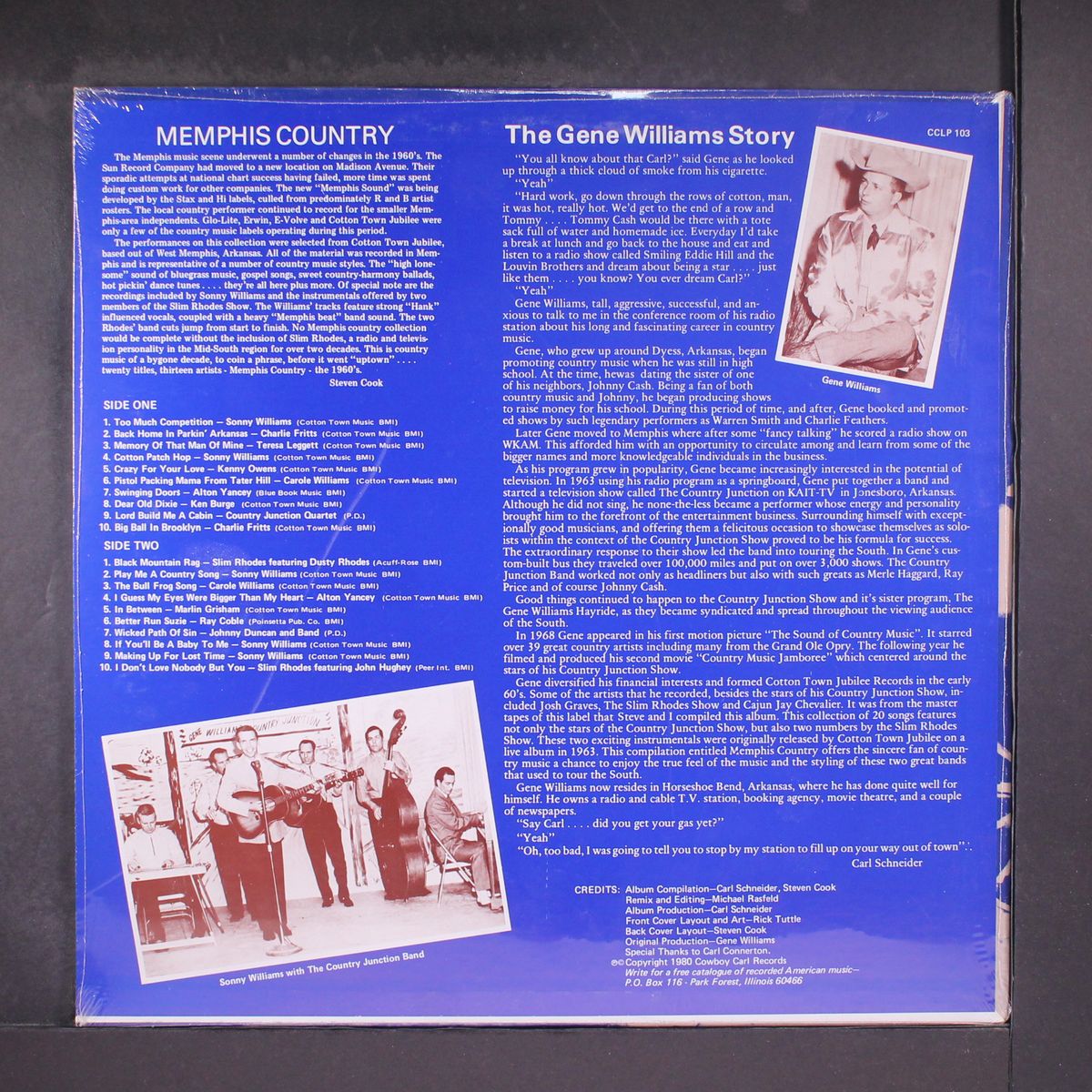 memphis country by GENE WILLIAMS & COUNTRY JUNCTION BAND