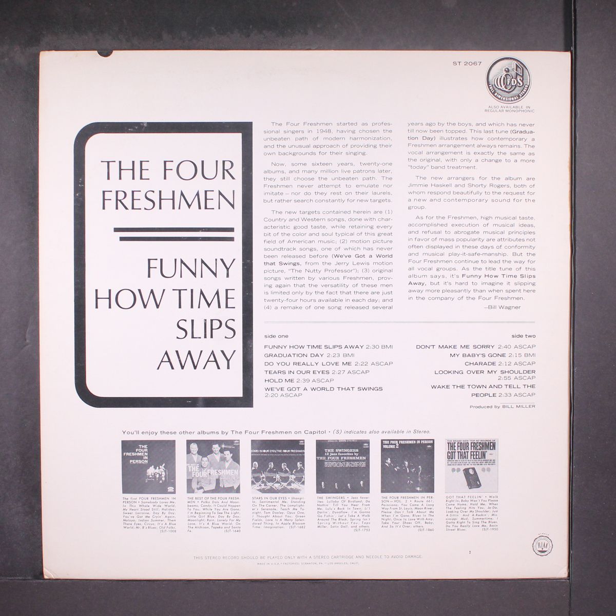 funny how time slips away by FOUR FRESHMEN