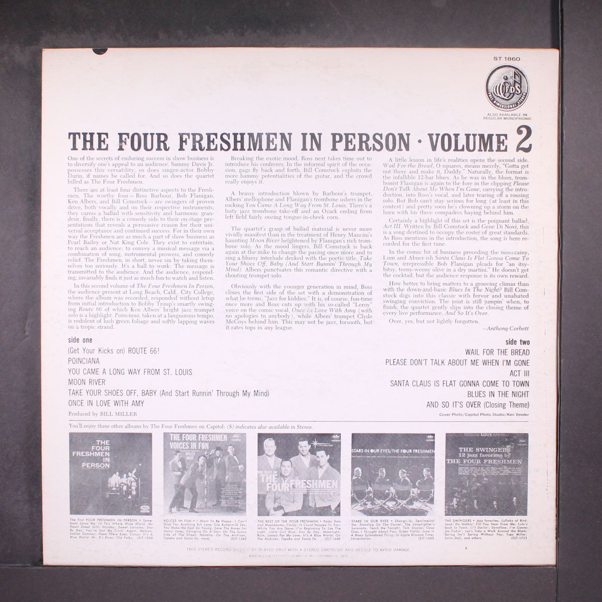 in person volume 2 by FOUR FRESHMEN