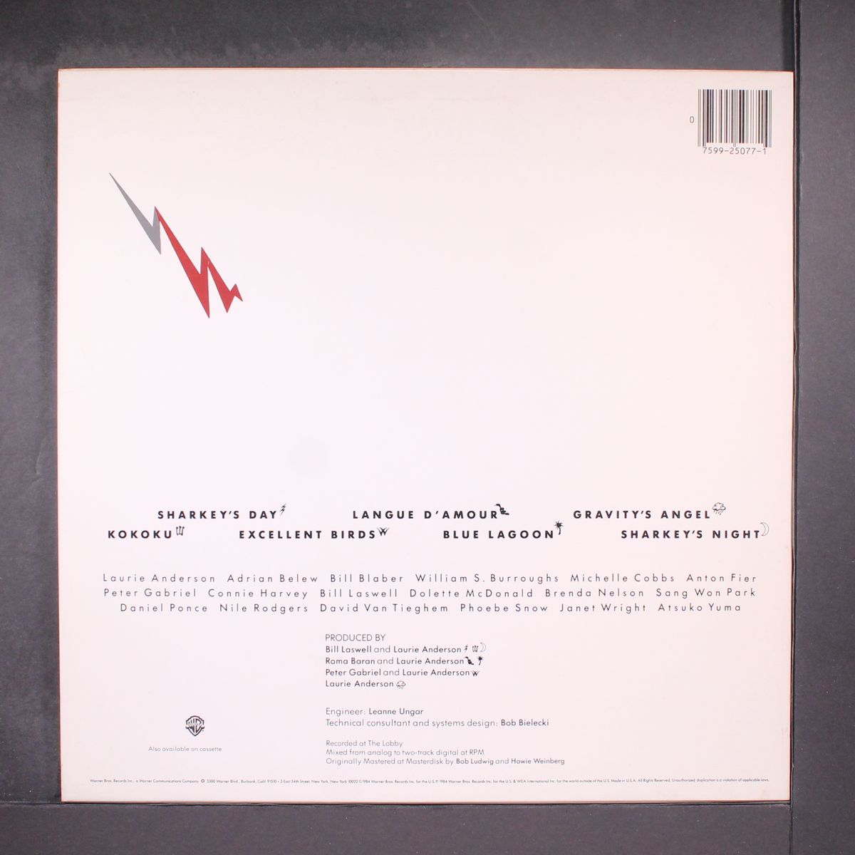 mister heartbreak by LAURIE ANDERSON