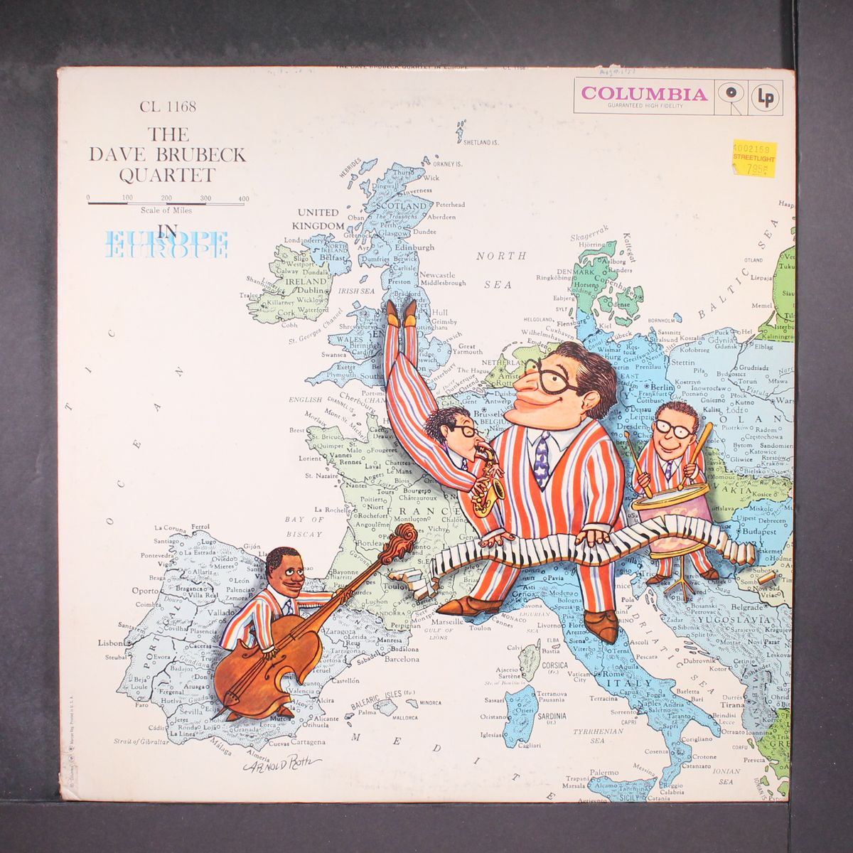 in europe by DAVE BRUBECK
