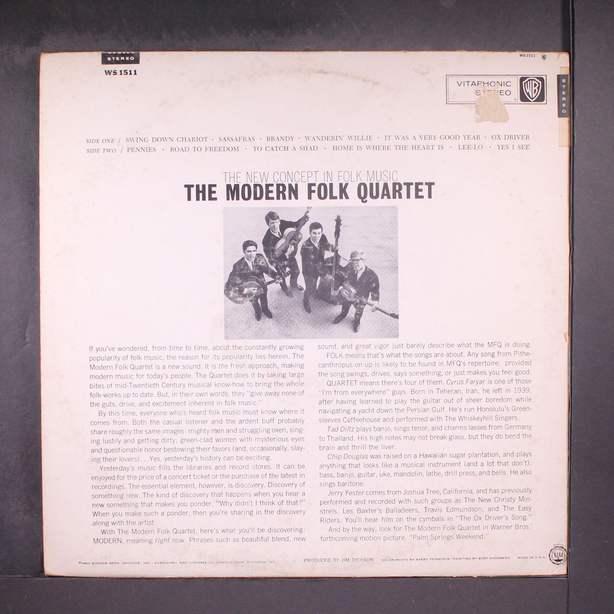 the modern folk quartet by MODERN FOLK QUARTET