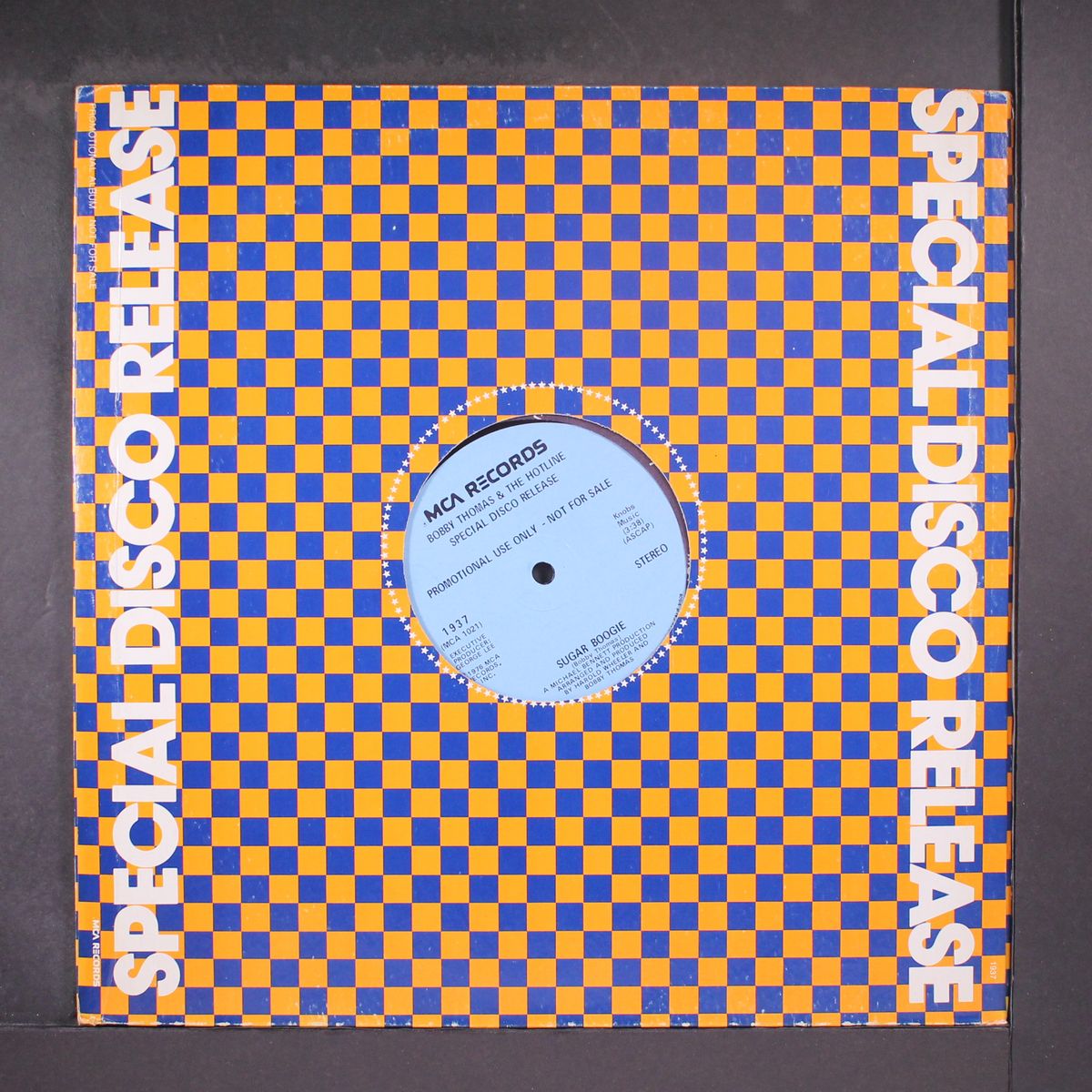 sugar boogie / same by BOBBY THOMAS & HOTLINE