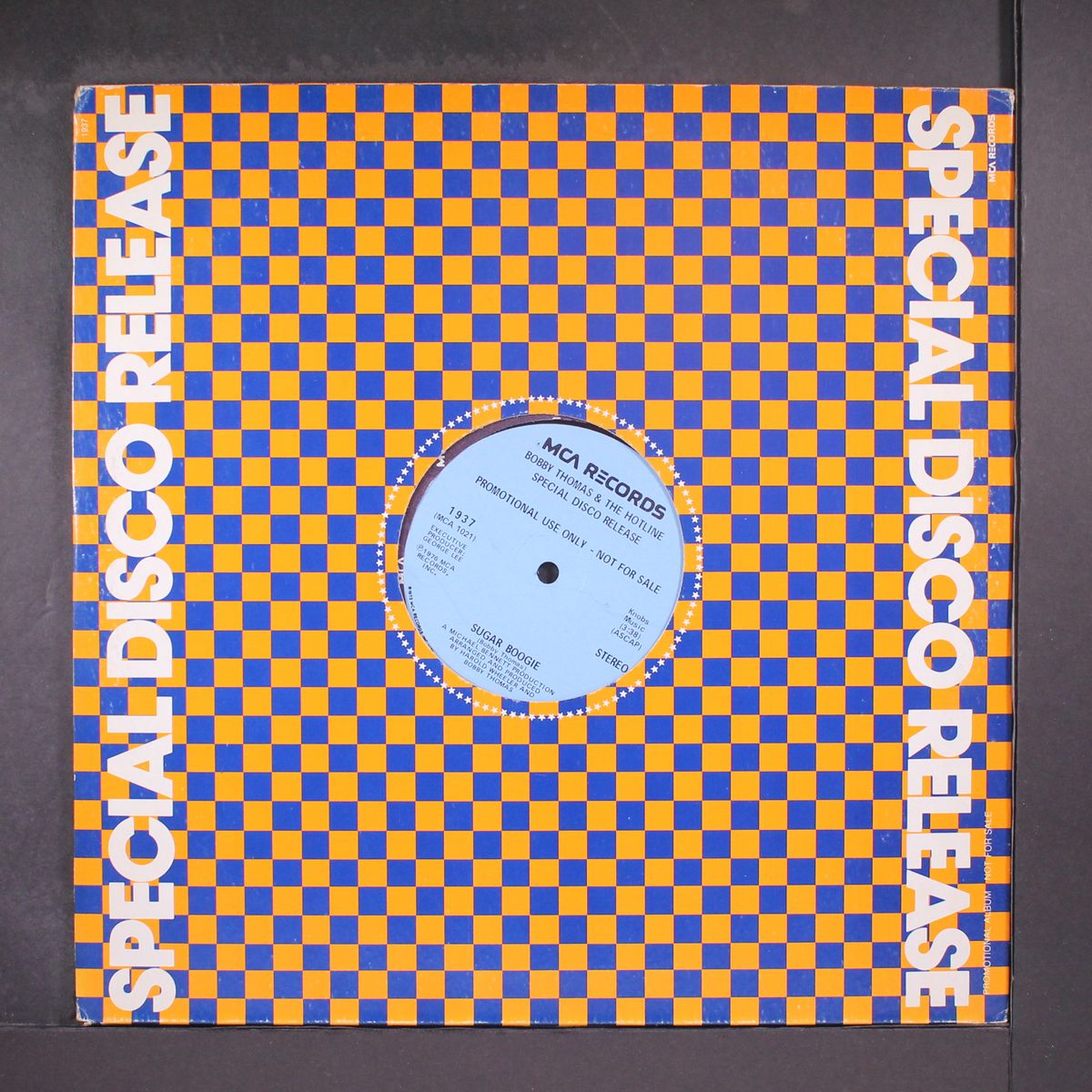 sugar boogie / same by BOBBY THOMAS & HOTLINE