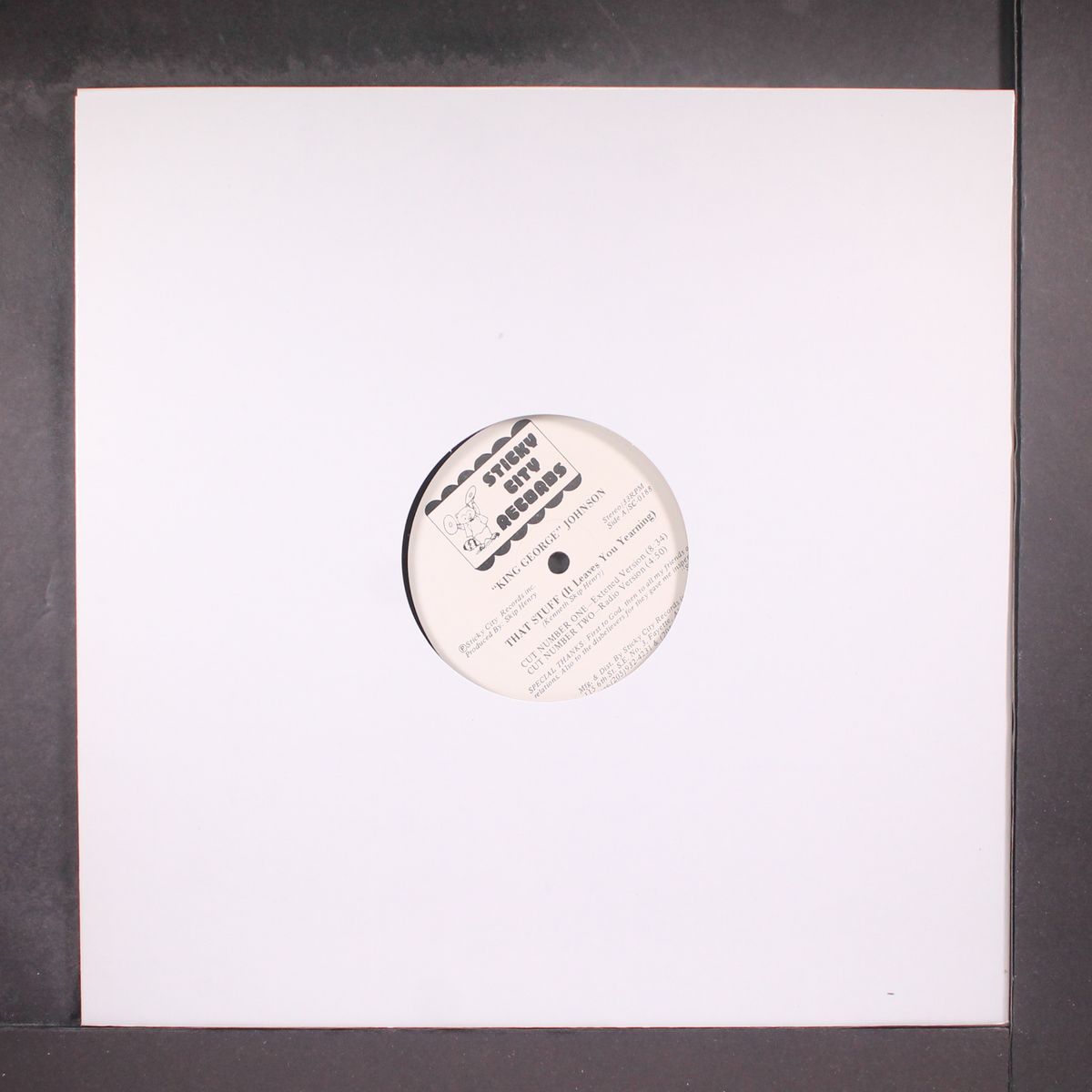 that stuff (it leaves you yearning) by KING GEORGE JOHNSON