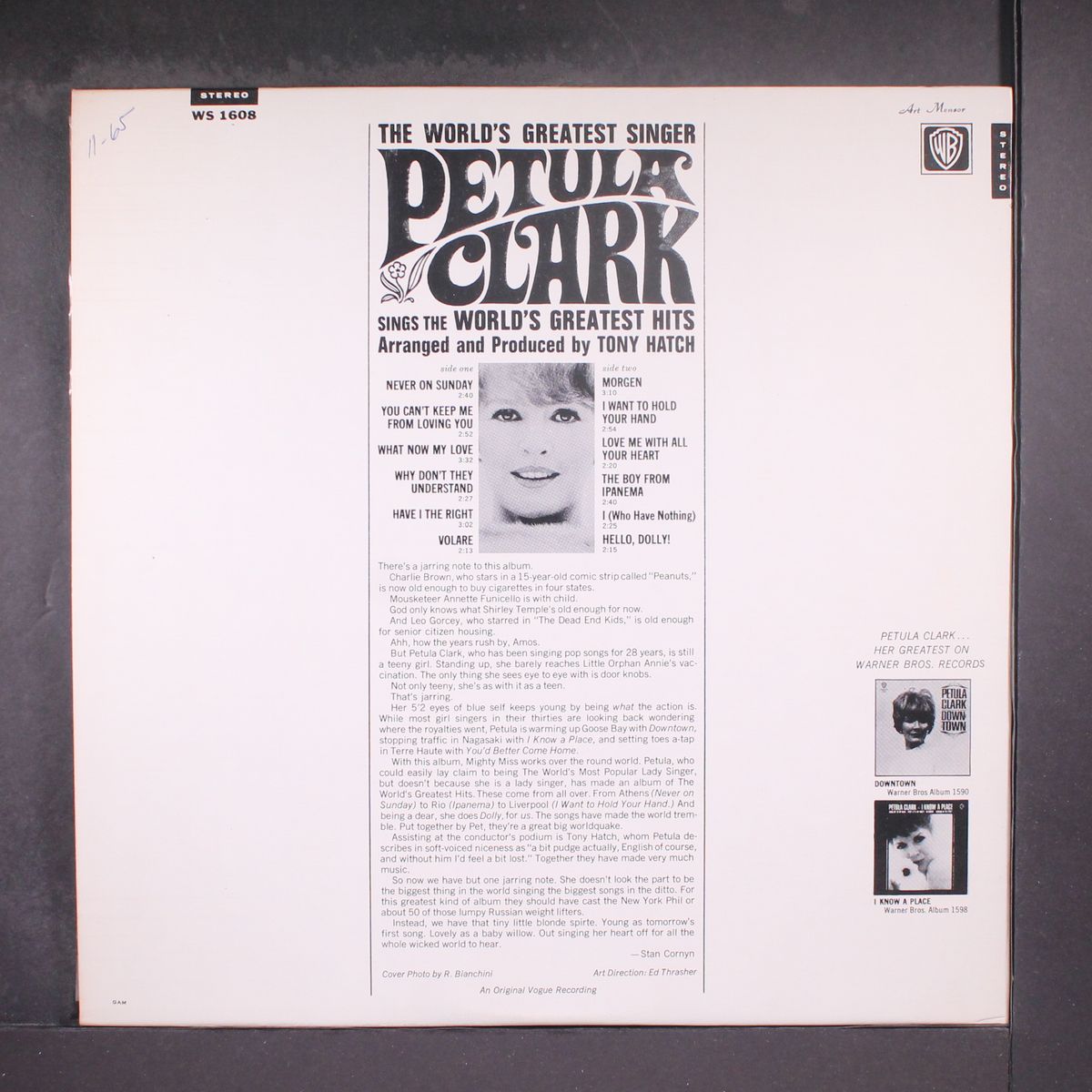 the world's greatest international hits! by PETULA CLARK