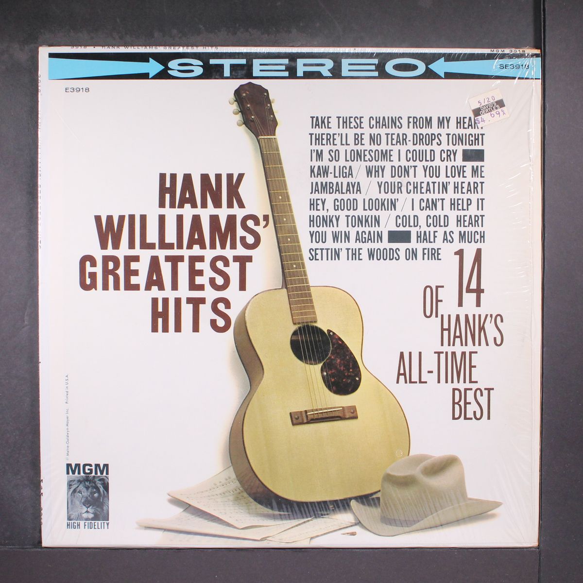 greatest hits by HANK WILLIAMS
