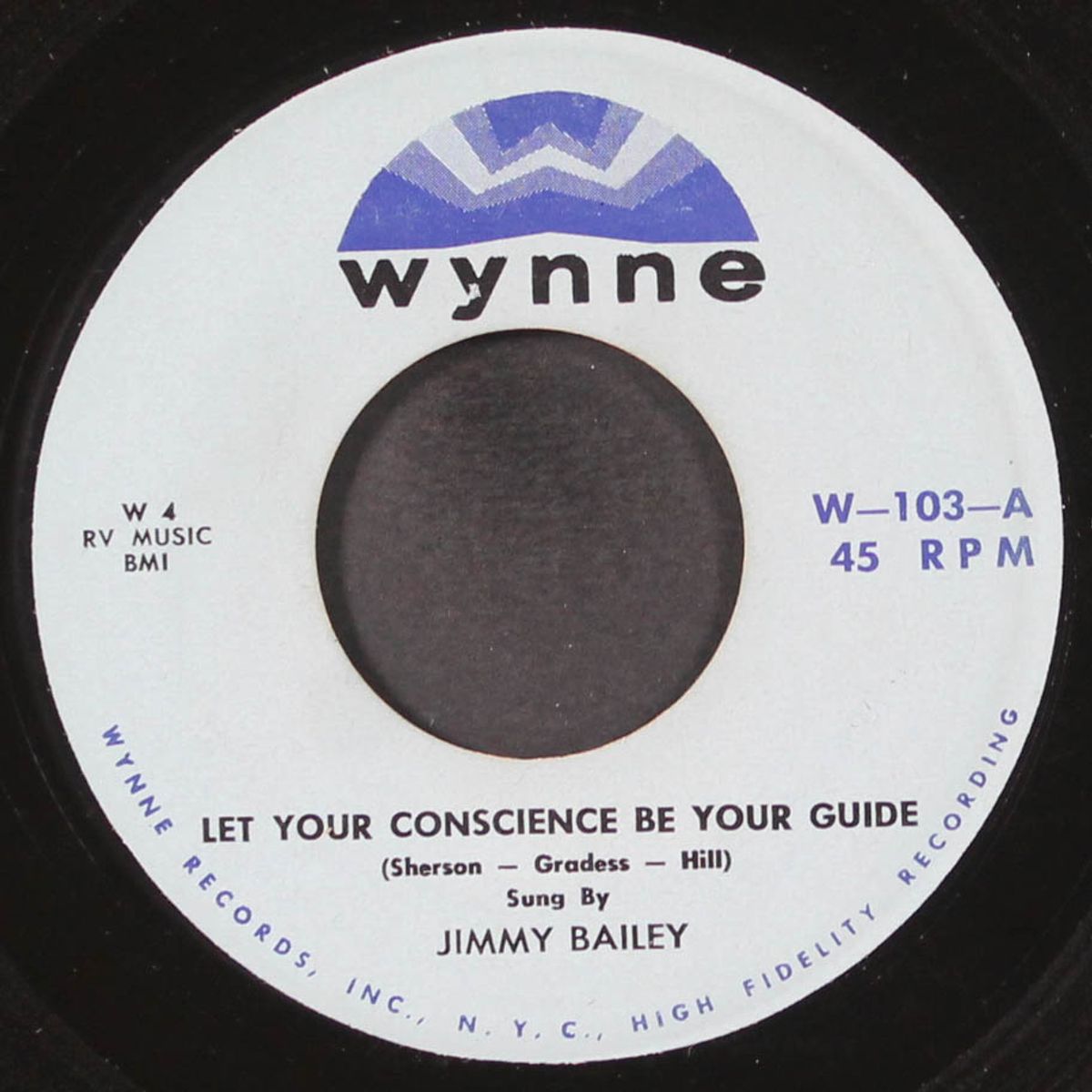 constantly / let your conscience be your guide by JIMMY BAILEY