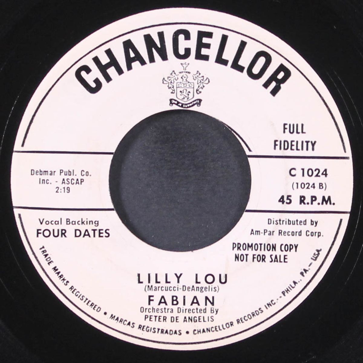 be my steady date / lilly lou by FABIAN