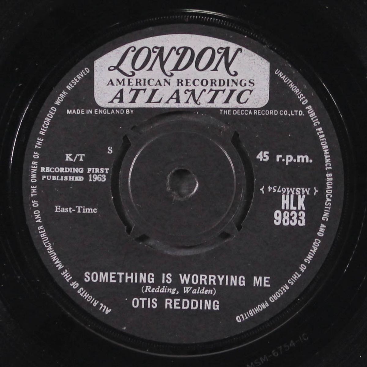 pain in my heart / something is worrying me by OTIS REDDING