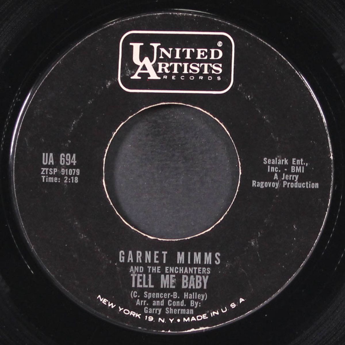 tell me baby / anytime you want me by GARNET MIMMS