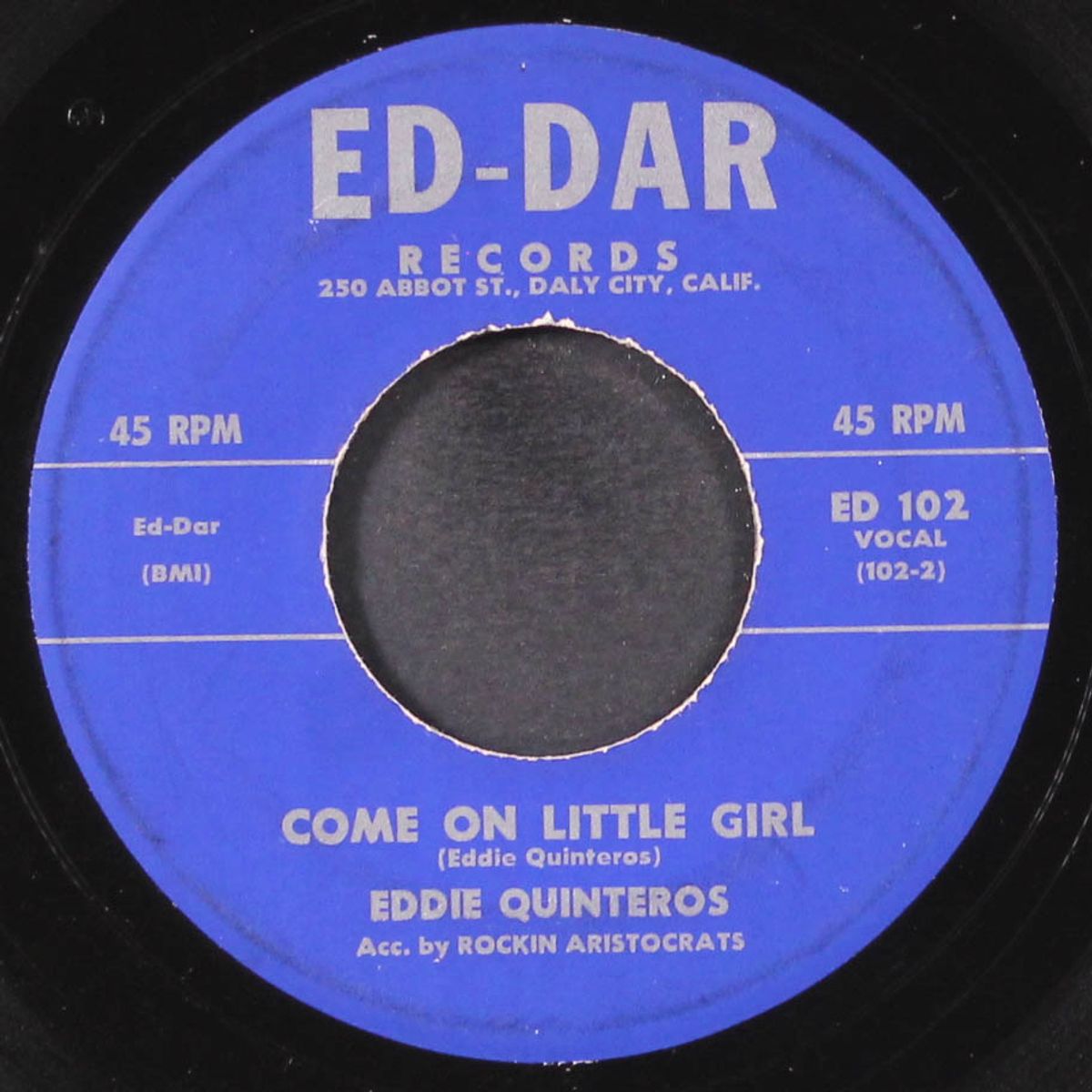 waited for you / come on little girl by EDDIE QUINTEROS