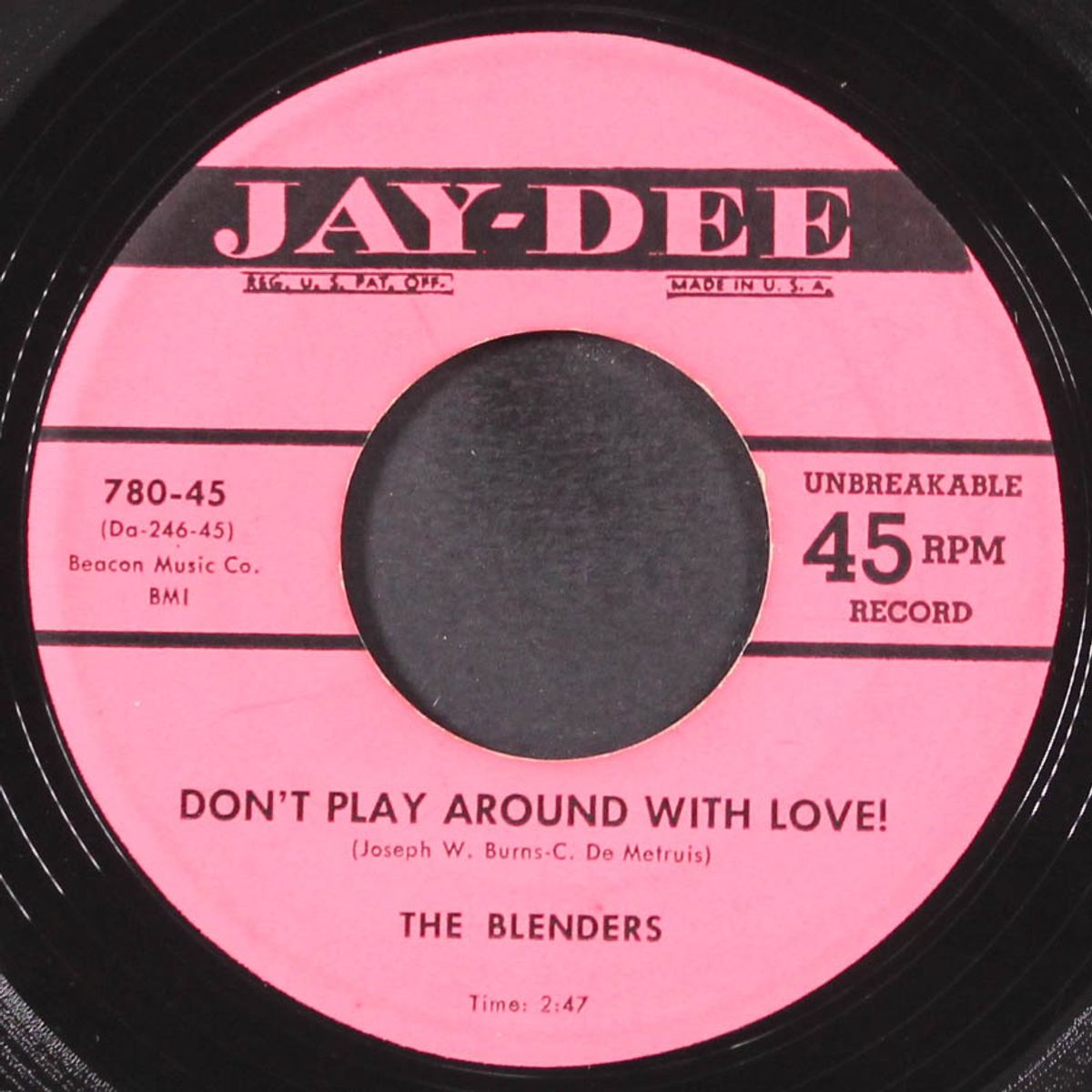 don't play around with love! / you'll never be mine again by BLENDERS