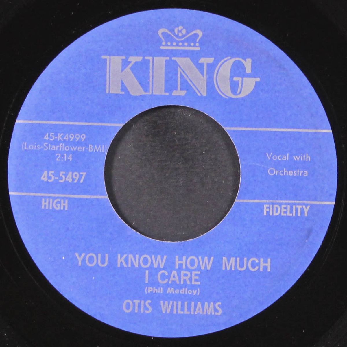 you know how much i care / just forget about me by OTIS WILLIAMS