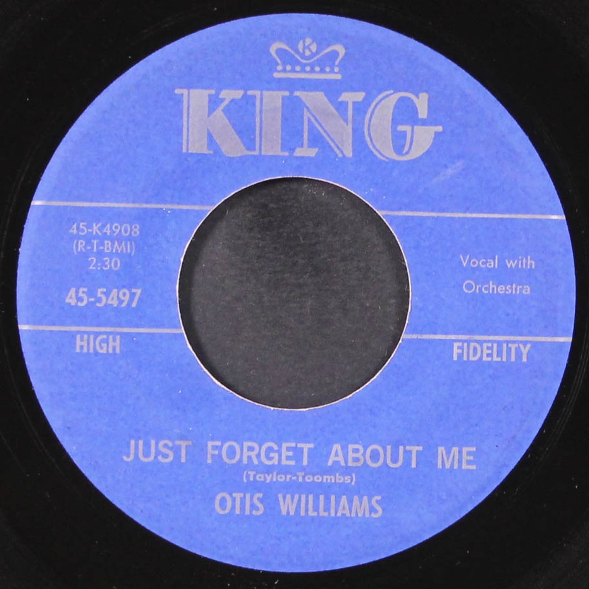 you know how much i care / just forget about me by OTIS WILLIAMS