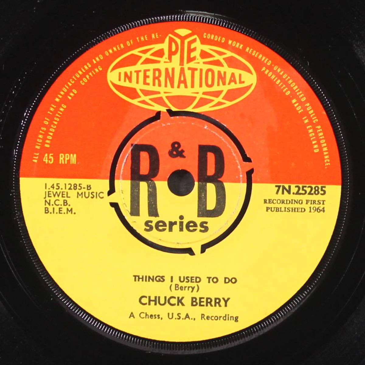 the promised land / things i used to do by CHUCK BERRY