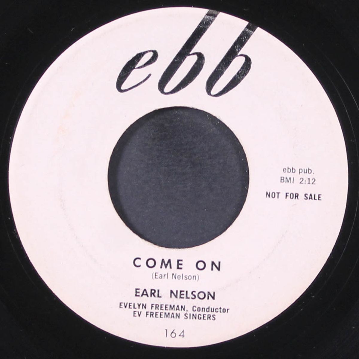 come on / no time to cry by EARL NELSON