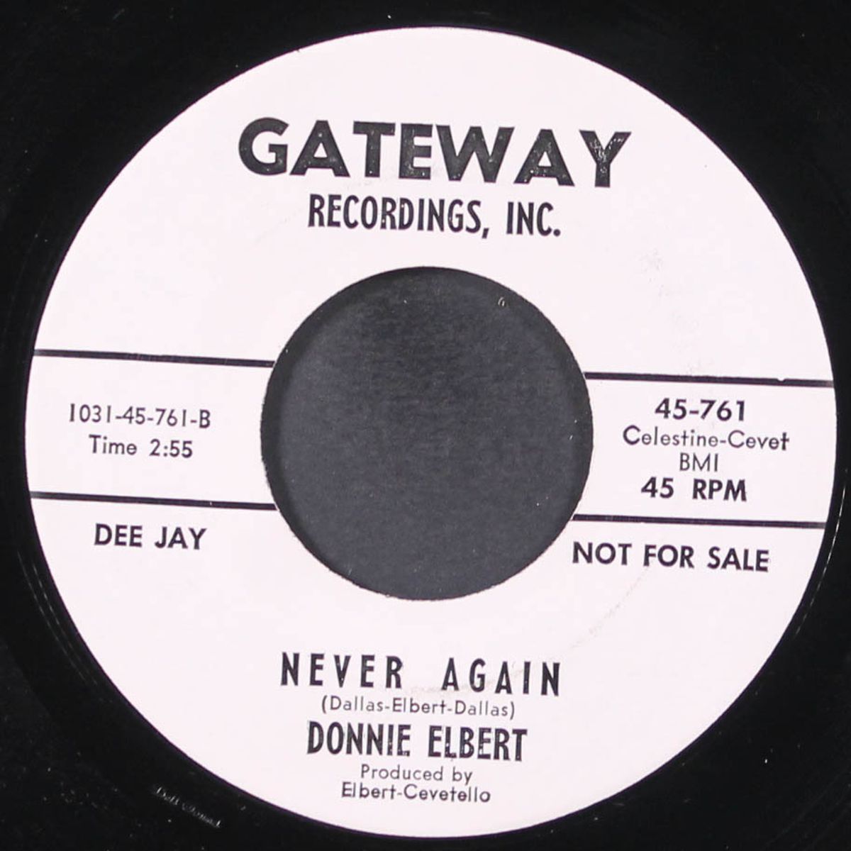 your red wagon / never again by DONNIE ELBERT