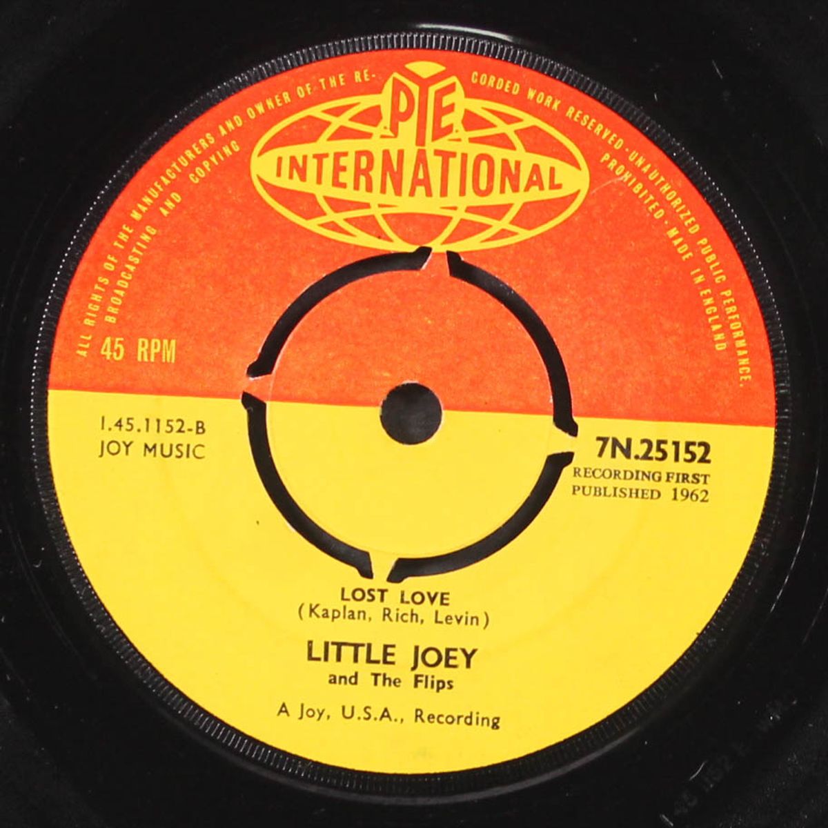 bongo stomp / lost love by LITTLE JOEY & FLIPS