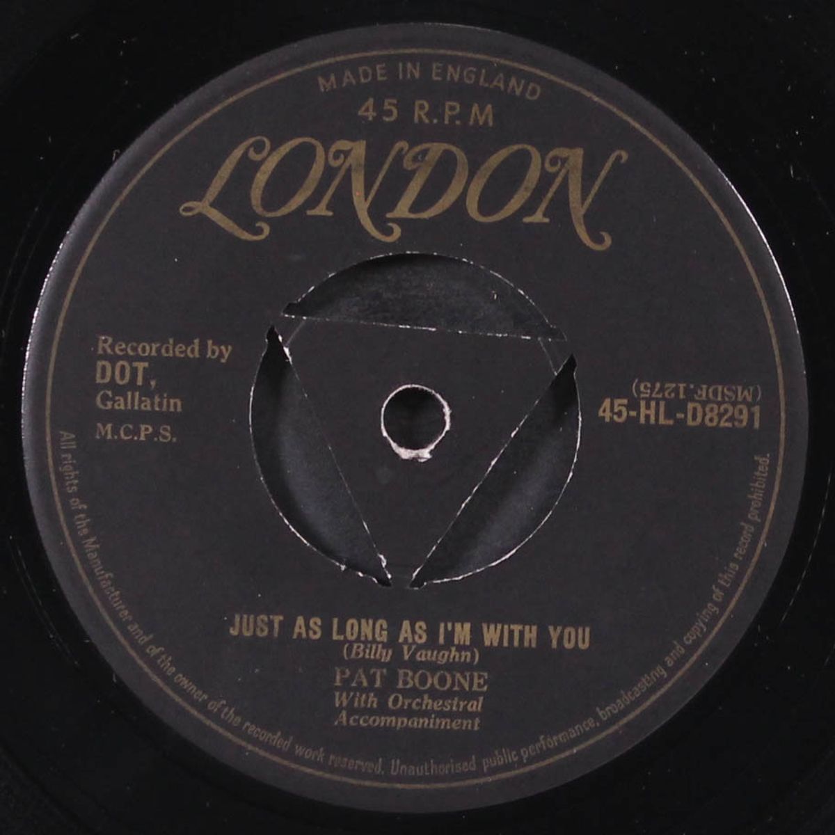 long tall sally / just as long as i'm with you by PAT BOONE