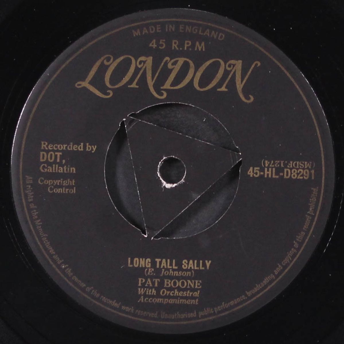long tall sally / just as long as i'm with you by PAT BOONE