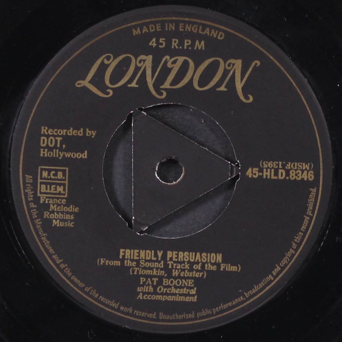 friendly persuasion / chains of love by PAT BOONE