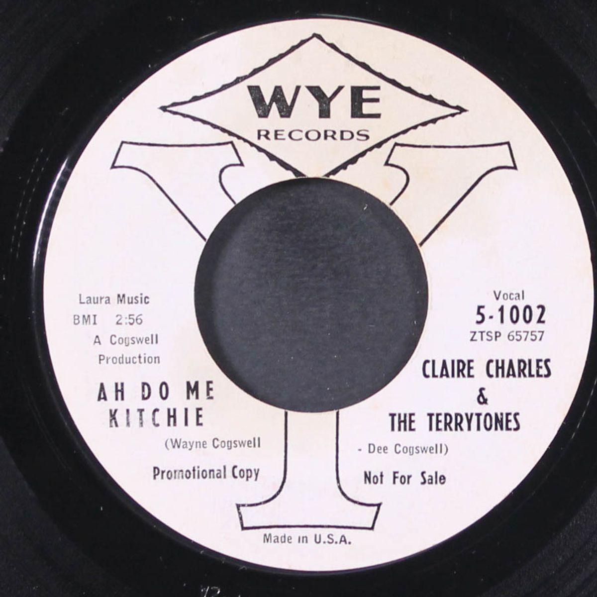you're my ideal / ah do me kitchie by CLAIRE CHARLES & TERRYTONES