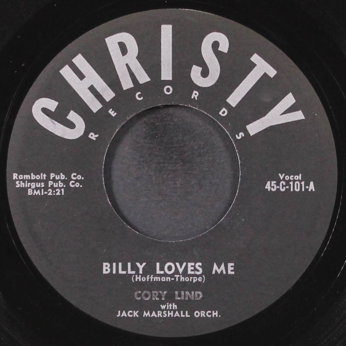 it's tragic but it's true / billy loves me by CORY LIND