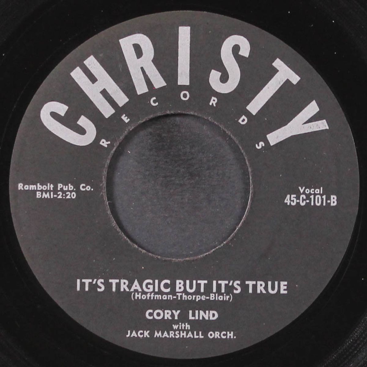 it's tragic but it's true / billy loves me by CORY LIND