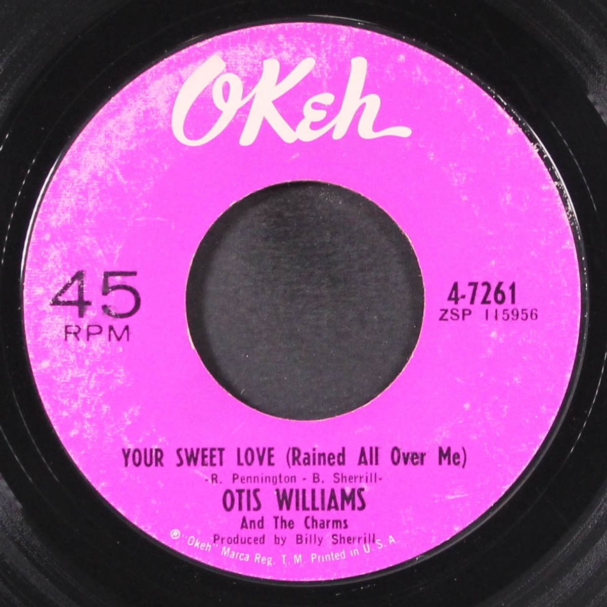 ain't gonna walk your dog no more / your sweet love by OTIS WILLIAMS & CHARMS