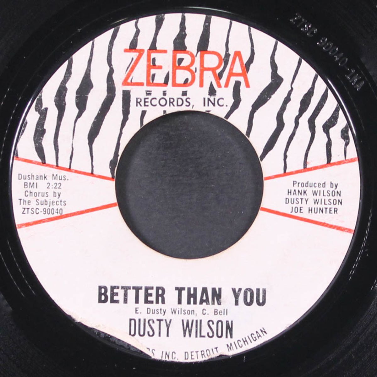 better than you / silvery moon by DUSTY WILSON