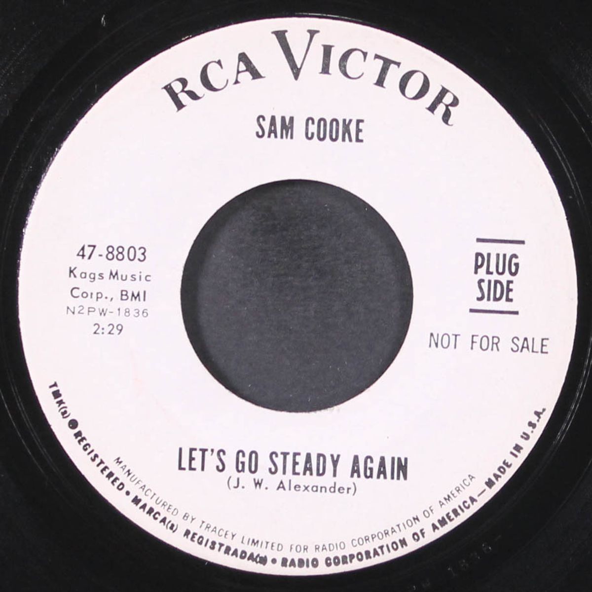 let's go steady again / trouble blues by SAM COOKE